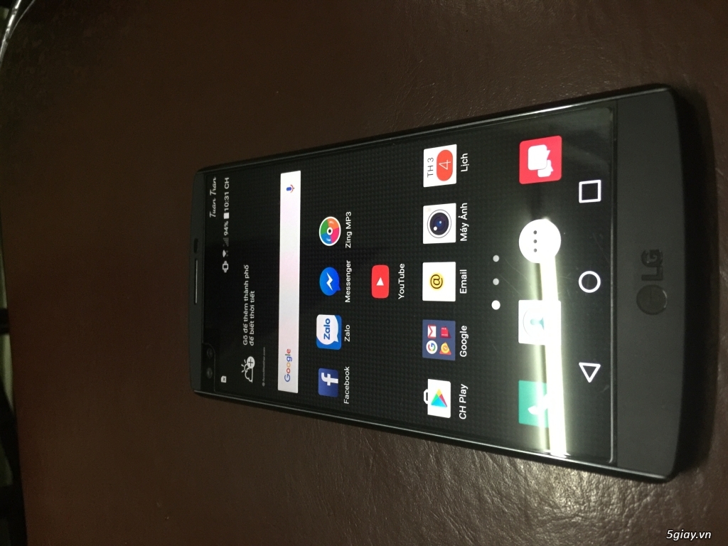 LG V10 đen xài kỹ mới 99% bao k lỗi lầm - 4