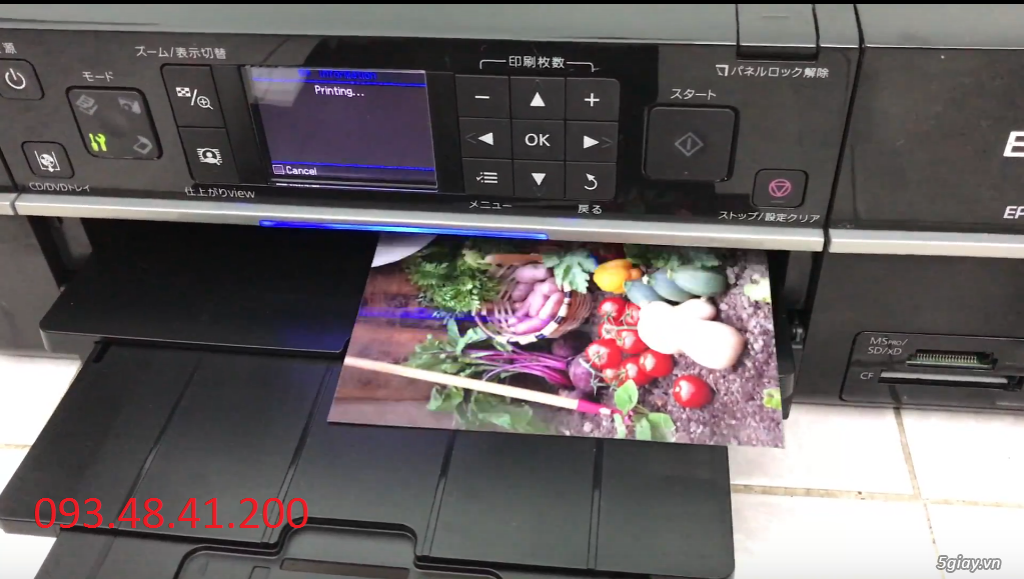 Hàng chục con máy in màu epson 802A bán gấp giá cực ưu đãi, bản in đẹp - 1