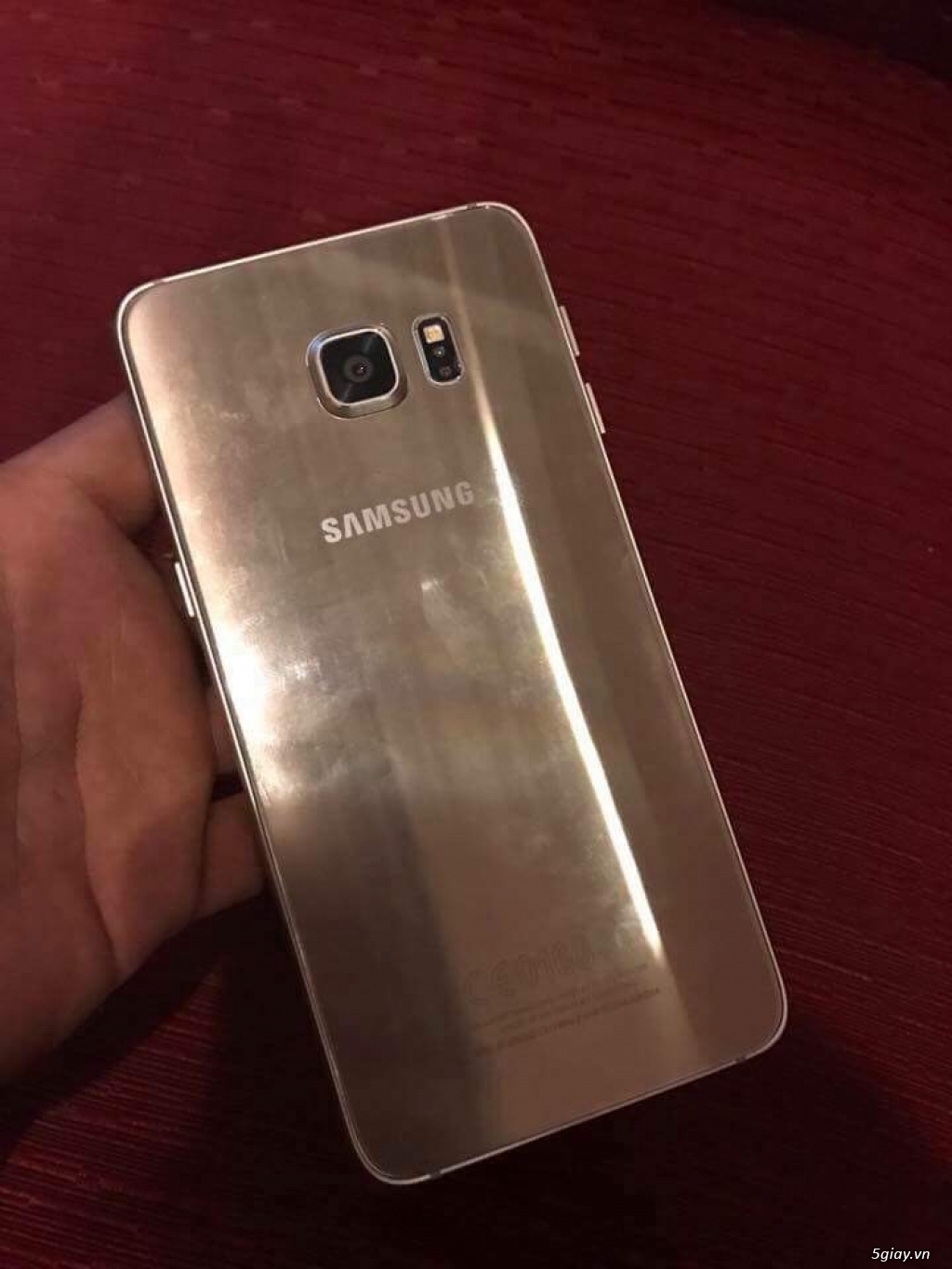 Samsung s6 edge plus gold chính hãng 99% máy e xài kỹ lắm k 1 lỗi lầm - 4