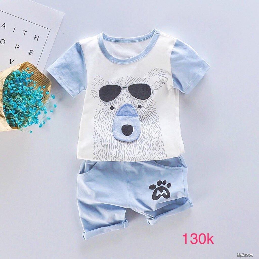 Đồ bộ cho bé trai chất đẹp size 8-25kg - 2