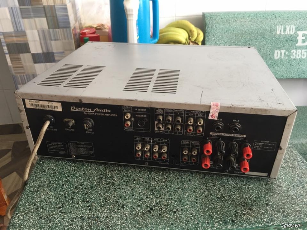 Cần Bán Amply Boston Audio PA - 3300K . Made in Korea - 1