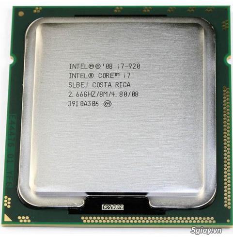 Cần bán combo i7 920 + main gigabyte EX-58 ud3r+ ram 8gb
