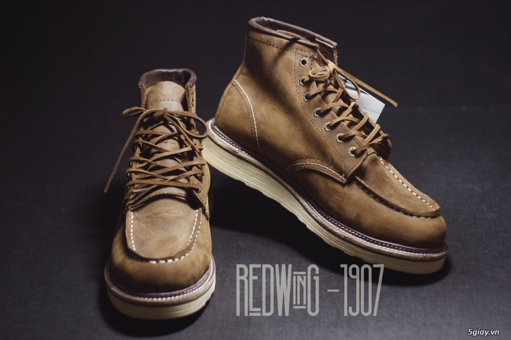 Giày biker nam - Vintage shoes - Boot leather - Hồ Chí Minh - 6
