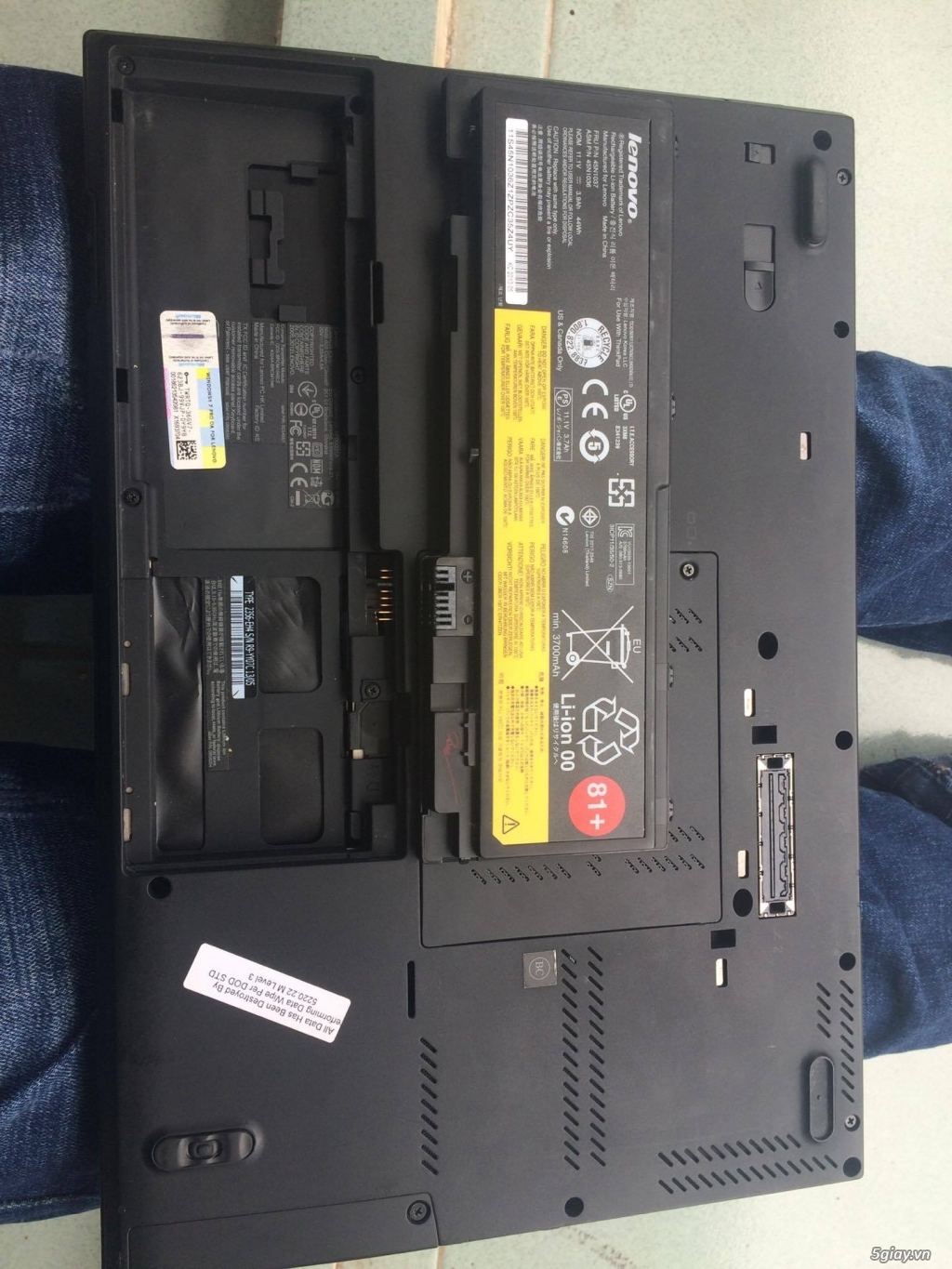 laptop lenovo t430s core i5 ram 4g hdd vga - 1