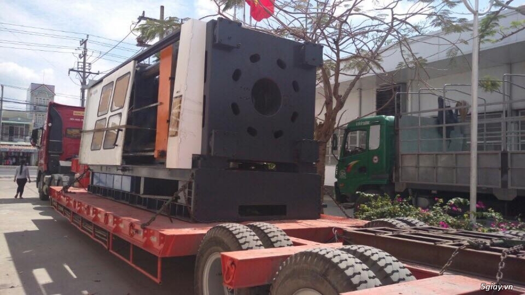 Hoàng Long nhận kéo cont quá khổ, cont FR, Cont bạt, Cont trần tại SG - 1