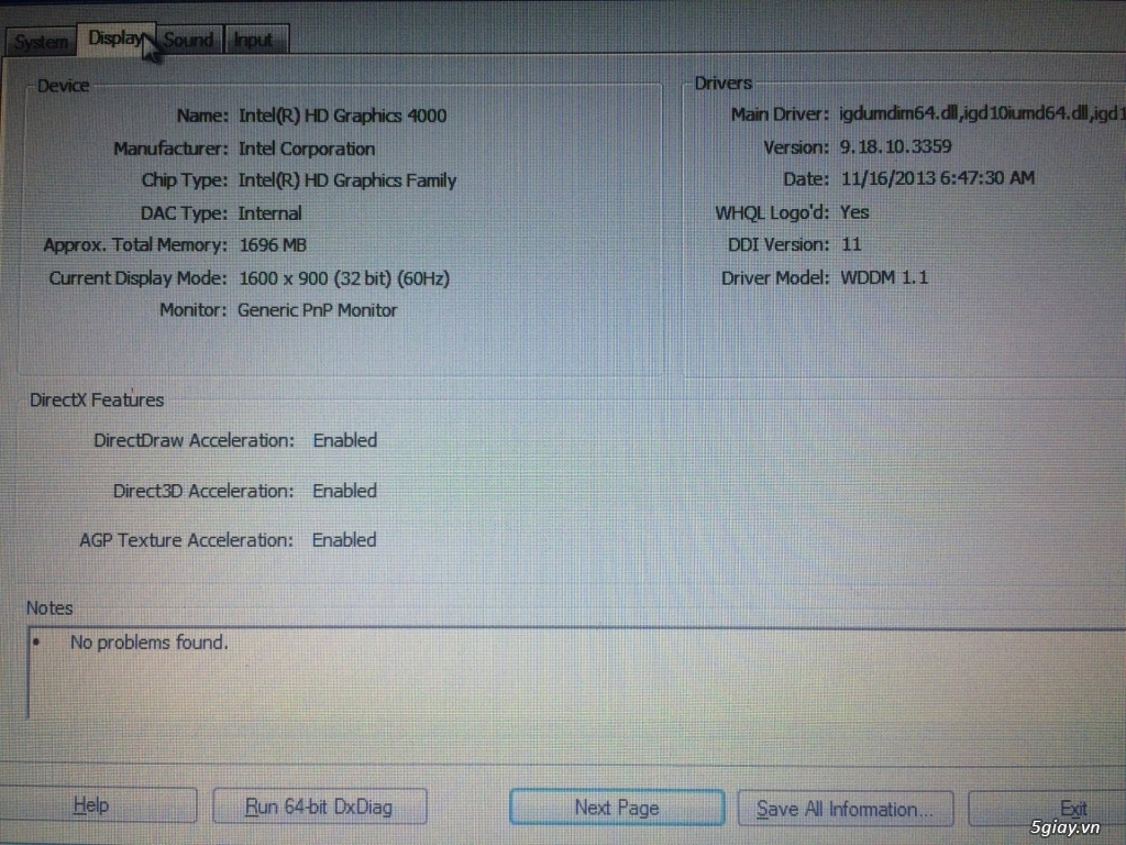 laptop lenovo t430s core i5 ram 4g hdd vga - 2