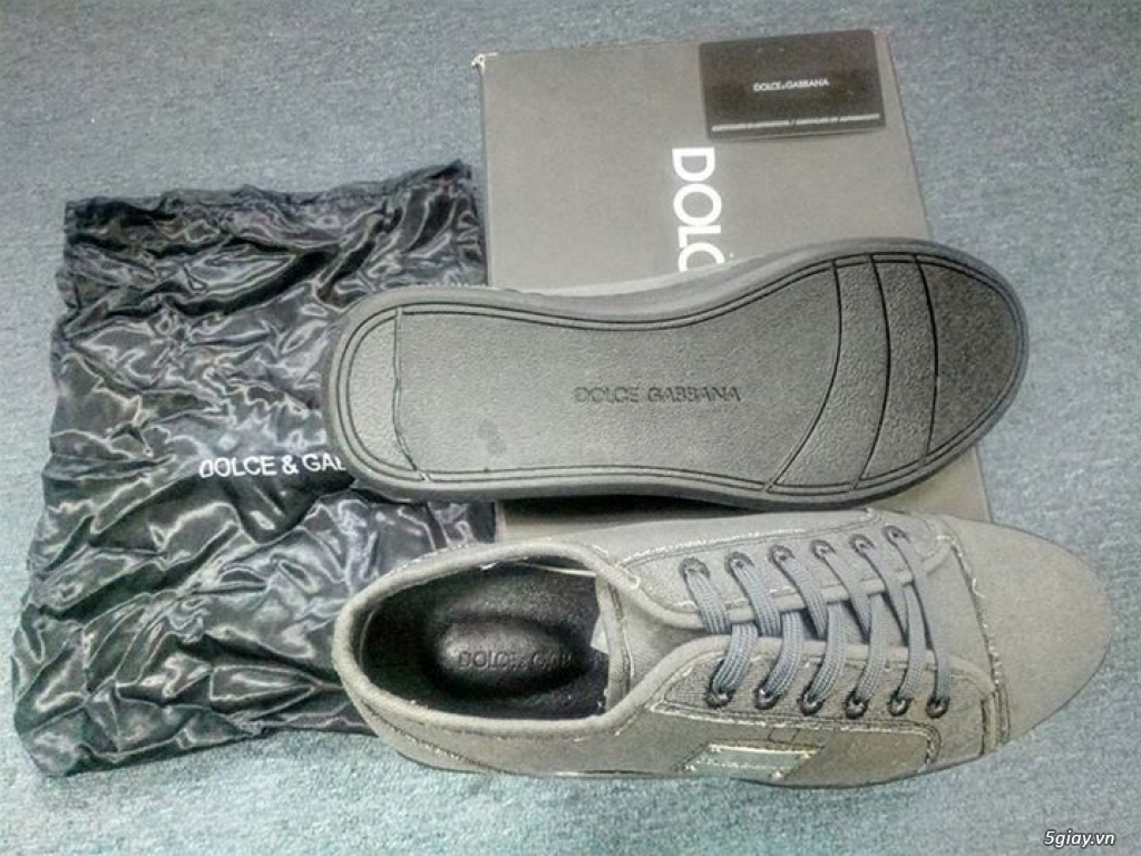 HCM - Giày D&G Sneaker size 40, túi đeo chéo Philipp Plein da mới 100% - 3