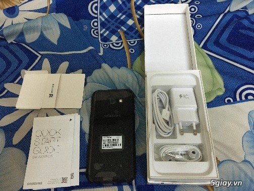Samsung A5 2017 mới 99% fullbox black, bh đến giữa tháng 3/2018 - 1