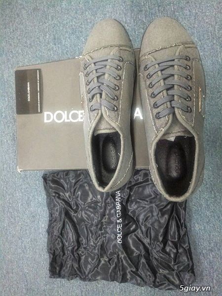 HCM - Giày D&G Sneaker size 40, túi đeo chéo Philipp Plein da mới 100% - 2