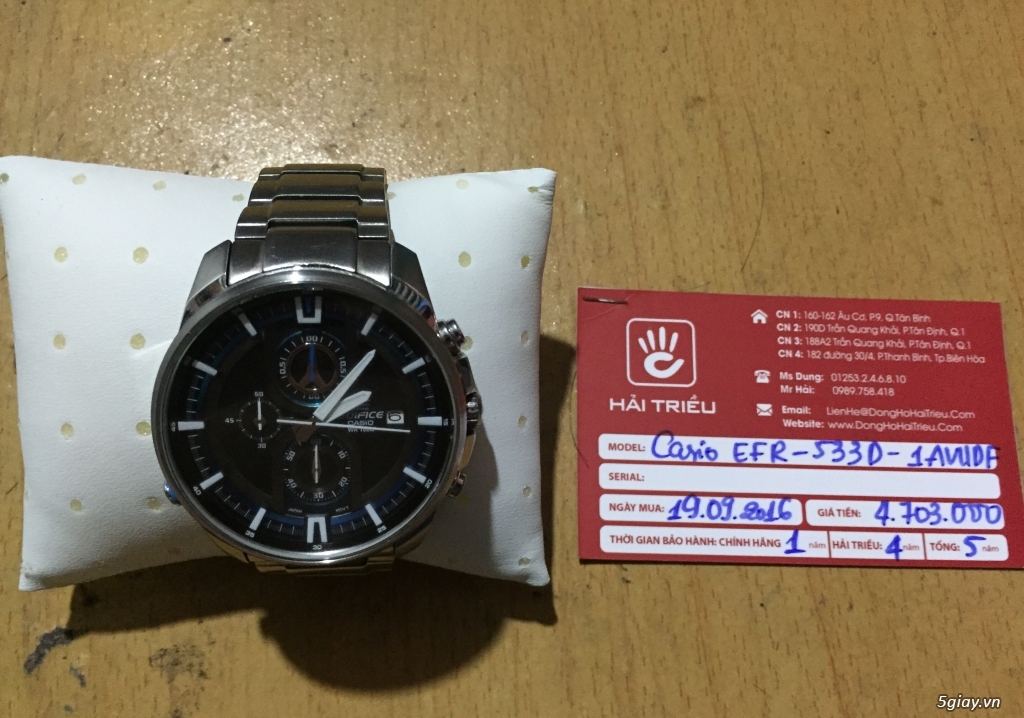 casio efr 533d