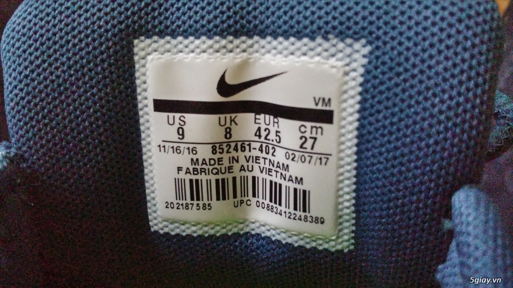 Nike airmax sequent 2 chính hãng xách Nhật - 6
