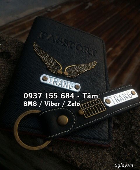 Sỉ - Lẻ Ví Da Đựng Passport Thái Lan, Móc Khóa Da Thái Lan - 21