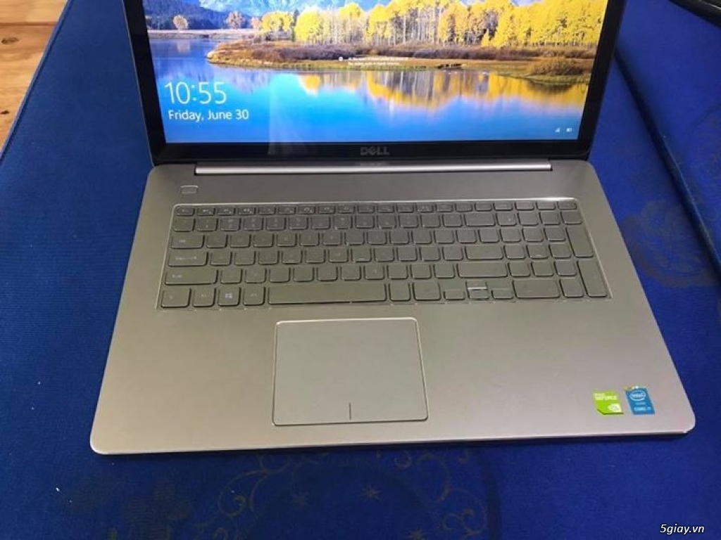 dell 7746 vỏ nhôm cảm ứng i7 5500 8g 128g vgn 2g nguyên zin - 5