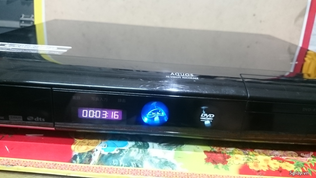 Đầu DVD cao cấp Sharp đời mới ổ cứng 250G - 3
