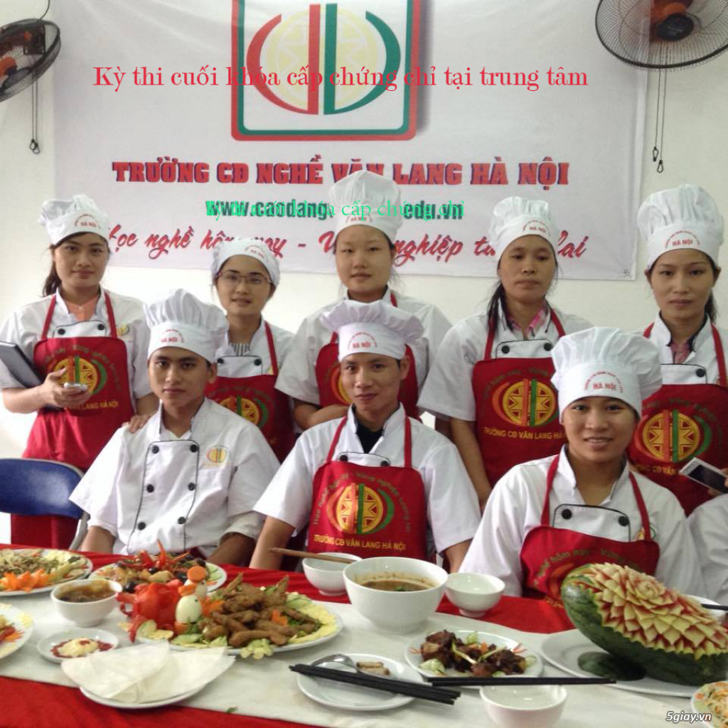Khóa học sơ cấp nghề nấu ăn - cấp chứng chỉ tại Thanh Xuân Hà Nội
