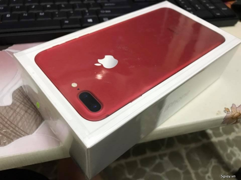 7 plus 256G red lock T-mobile new 100% nguyên hộp chưa active giá tốt - 3