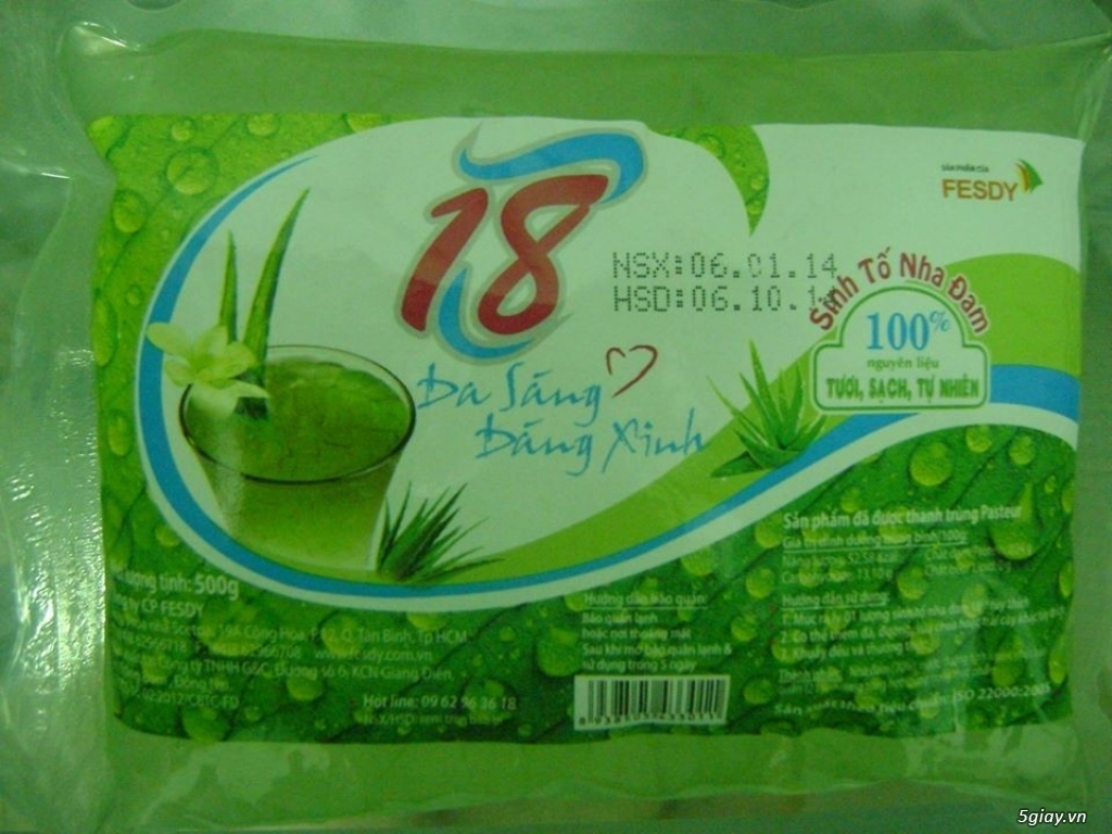 Bán thạch nha đam (lô hội) tươi ăn liền!