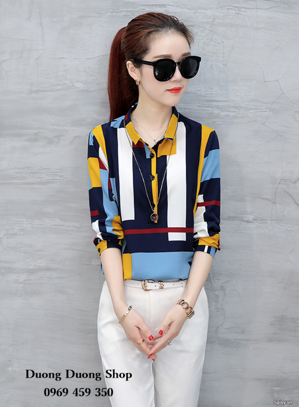 ÁO SƠ MI MỔ TRỤ SẮC MÀU - 1