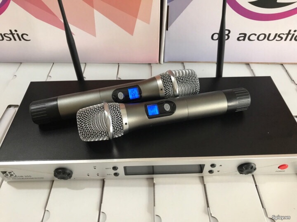Micro DB acoustic M-350 Chuyên Phòng Karaoke,gia đình,Nhạc Sống - 1