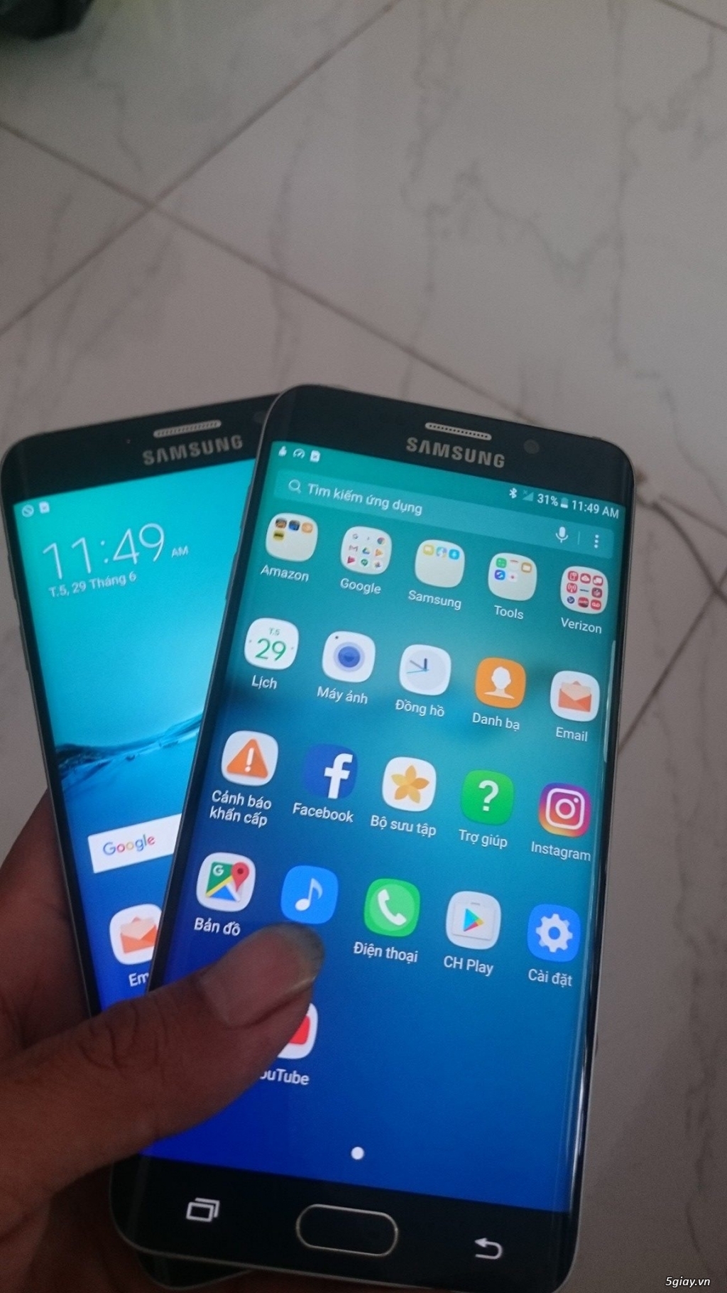 Samsung galaxy S6 plus edge 32gb like new bảo hành 12 tháng - 3