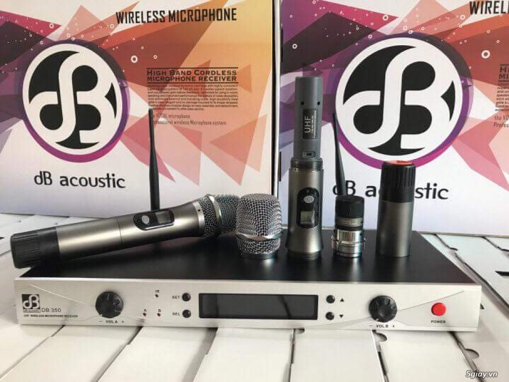 Micro DB acoustic M-350 Chuyên Phòng Karaoke,gia đình,Nhạc Sống - 4