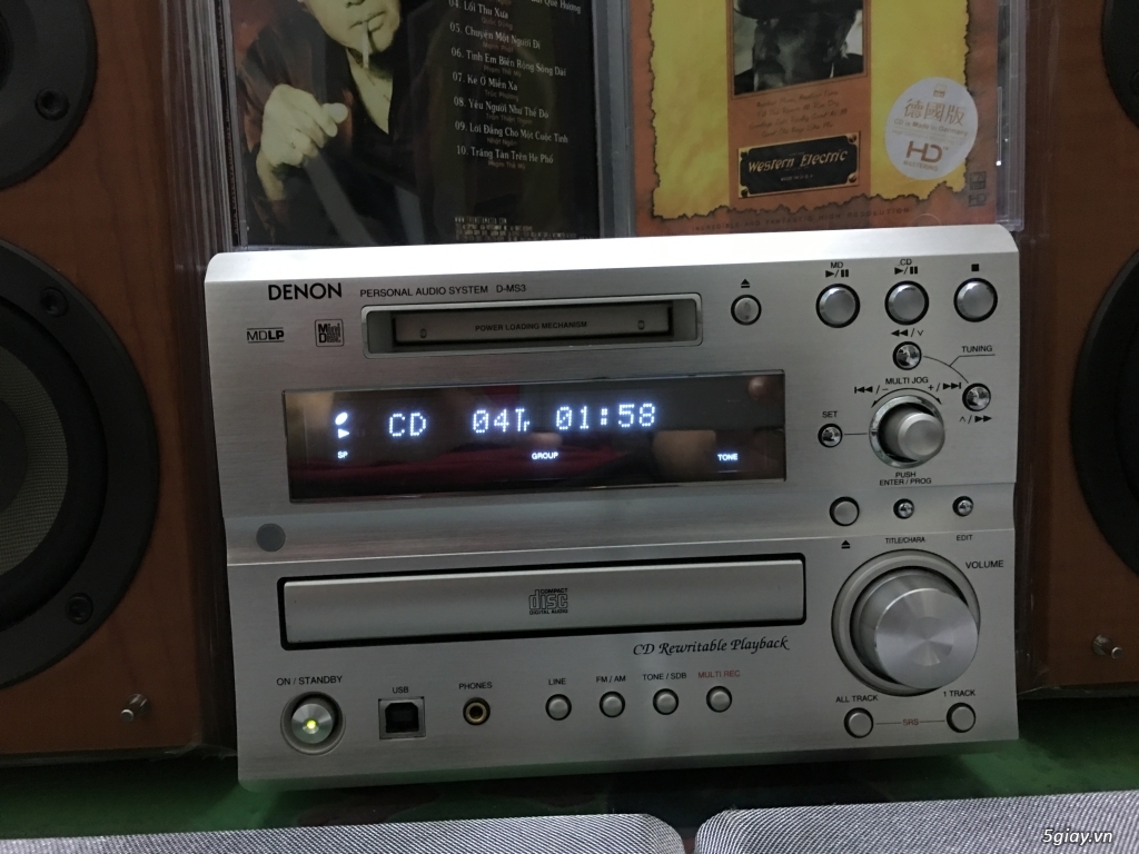Bán dàn nghe nhạc Mini DENON D-MS3 - 1