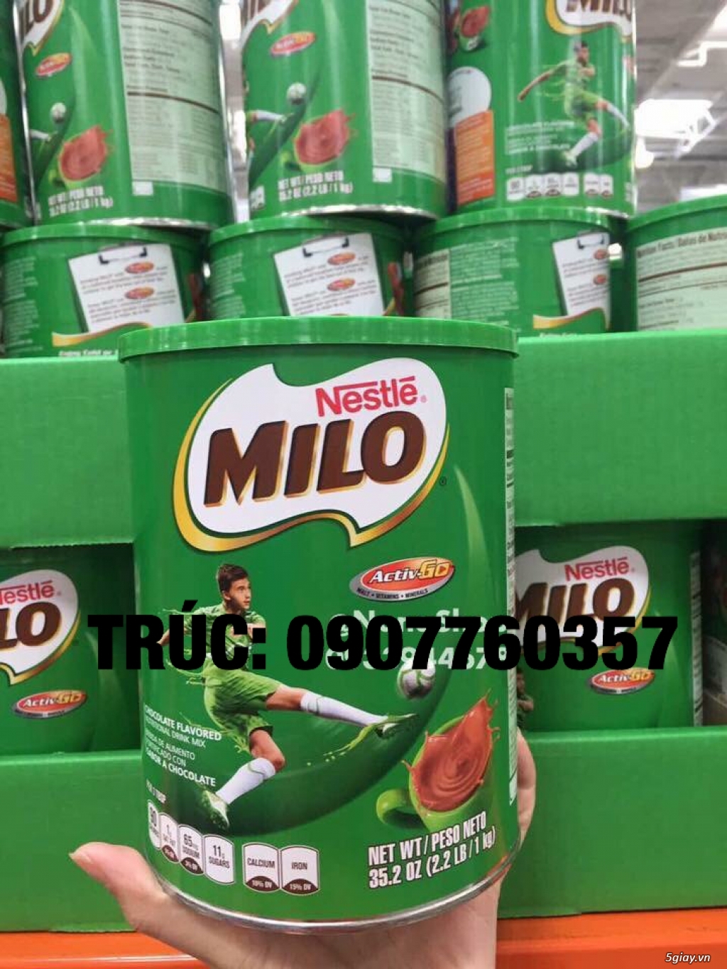 SỮA BỘT MILO ACTIVE GO MỸ - 2