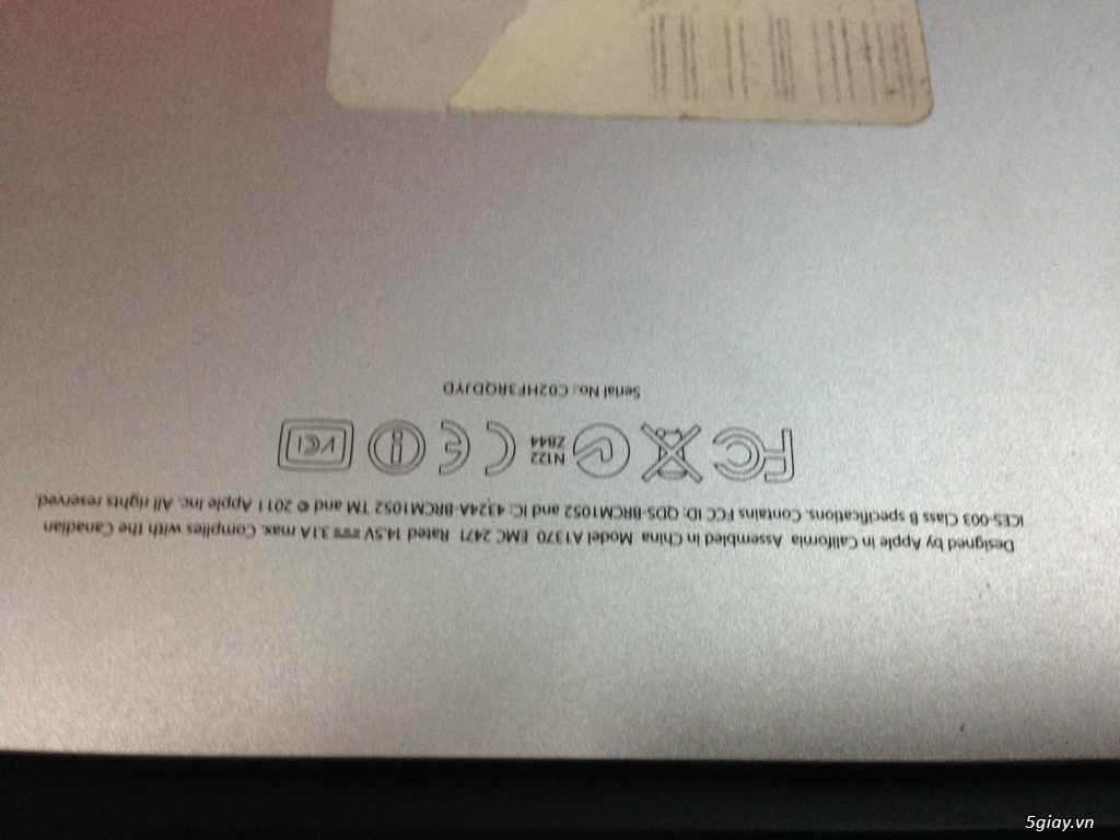 Xác MacBook a1370 - 3