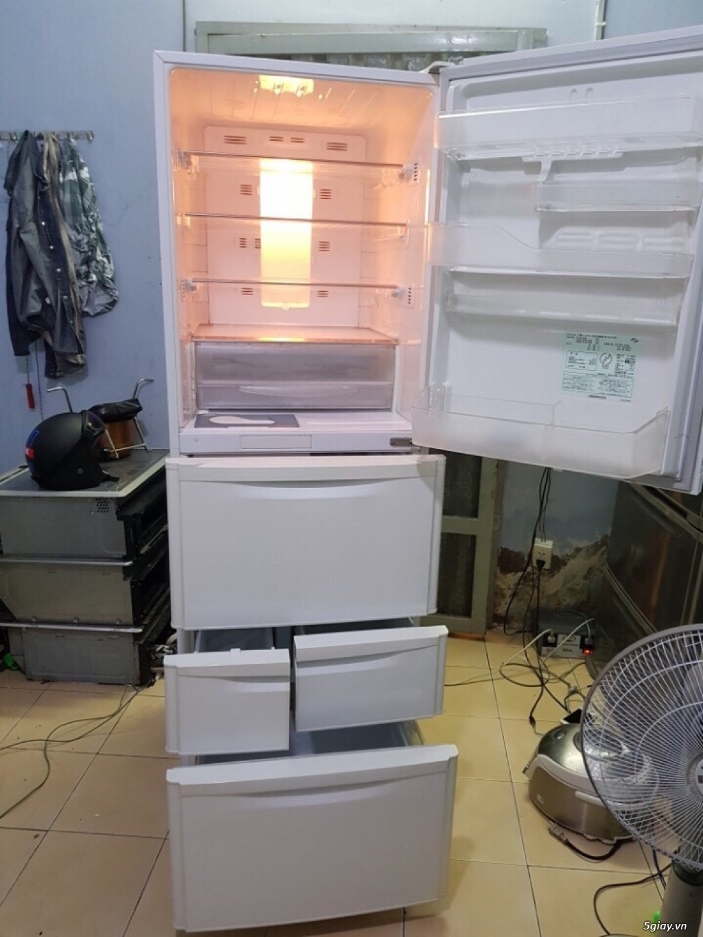 Tủ lạnh nội địa Nhật 5 cánh và 6 cánh - 5