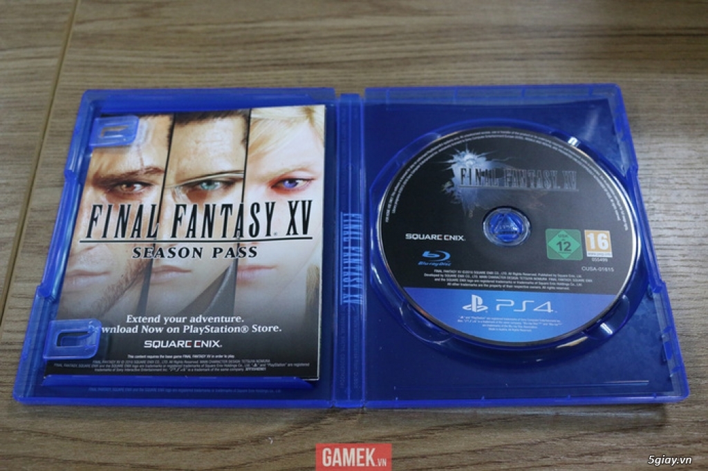 Cần bán : Đĩa Final Fantasy XV mới 99% + Code kiếm - 1