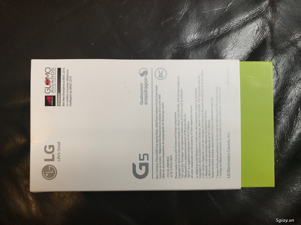 Bán LG G4 và G5 xách tay từ Canada New Box 100% nguyên Seal