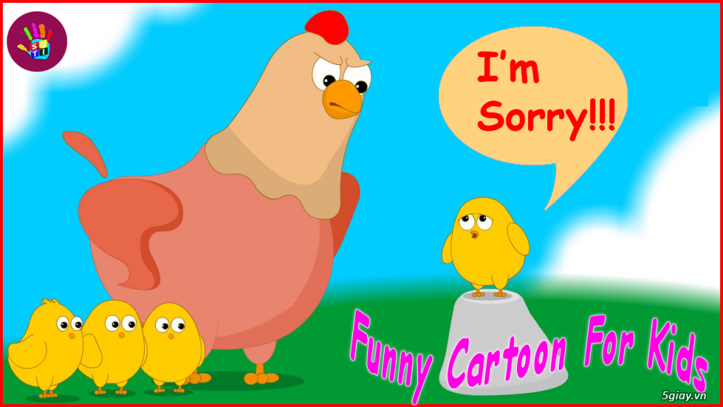 Crtani Film Plici - Cartoons For Kids - Funny Chicken Family