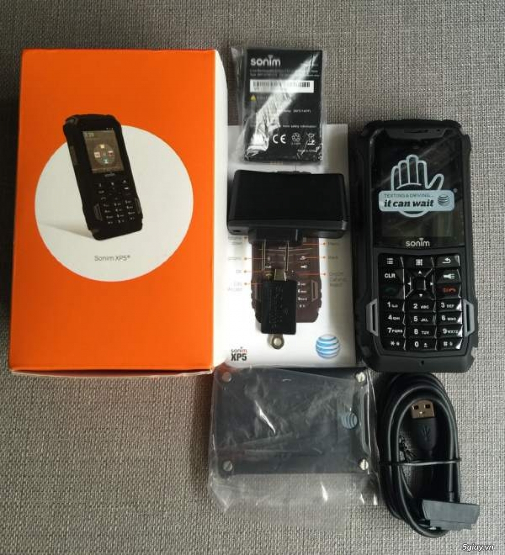 Sonim XP5 hàng ship USA new 100% nguyên hộp