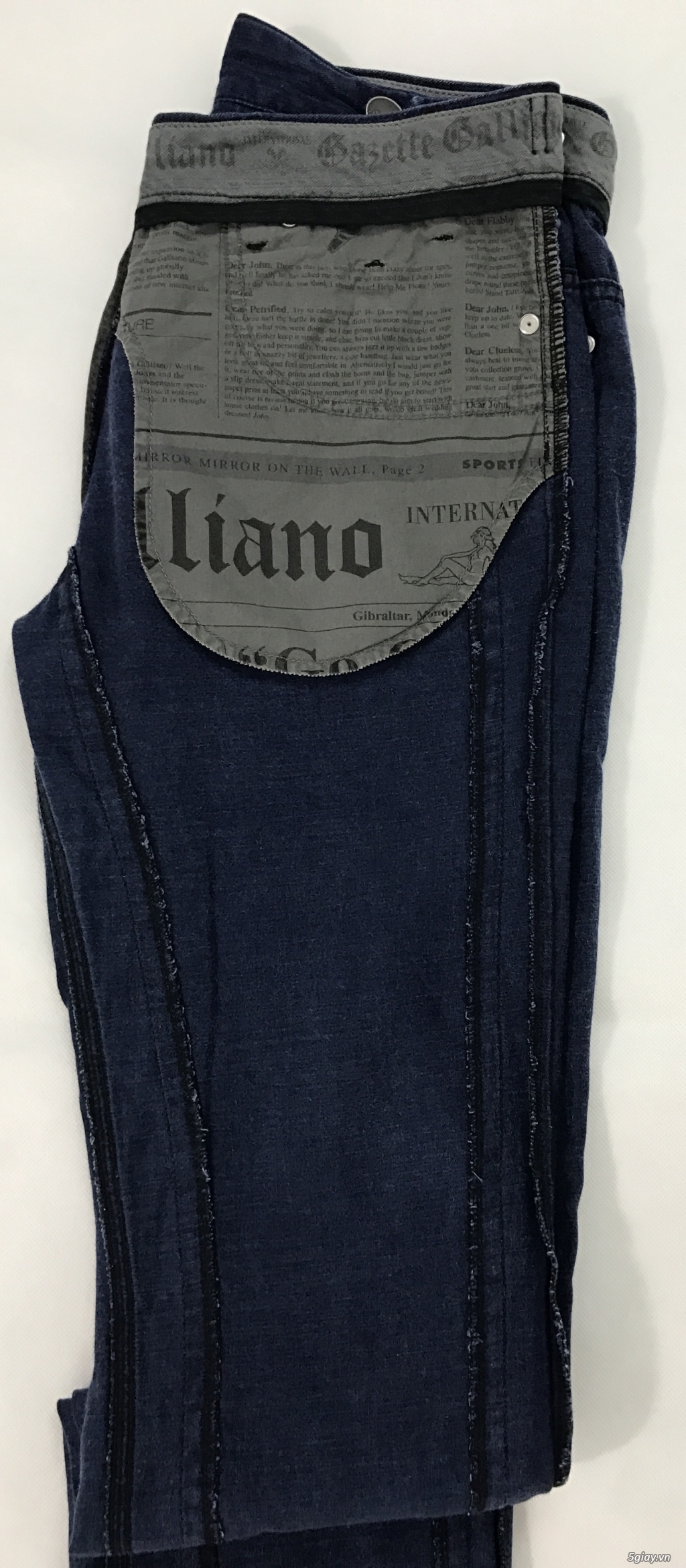 Quần jeans john galliano , made in italy , đẳng cấp toàn cầu . - 35