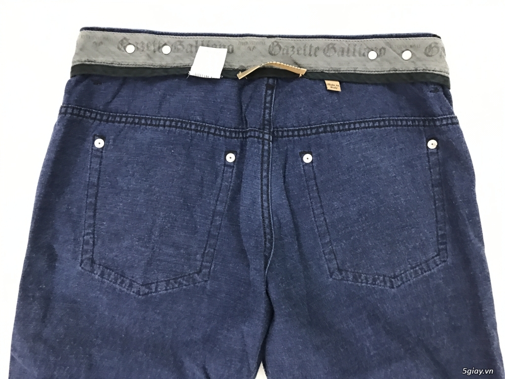 Quần jeans john galliano , made in italy , đẳng cấp toàn cầu . - 31