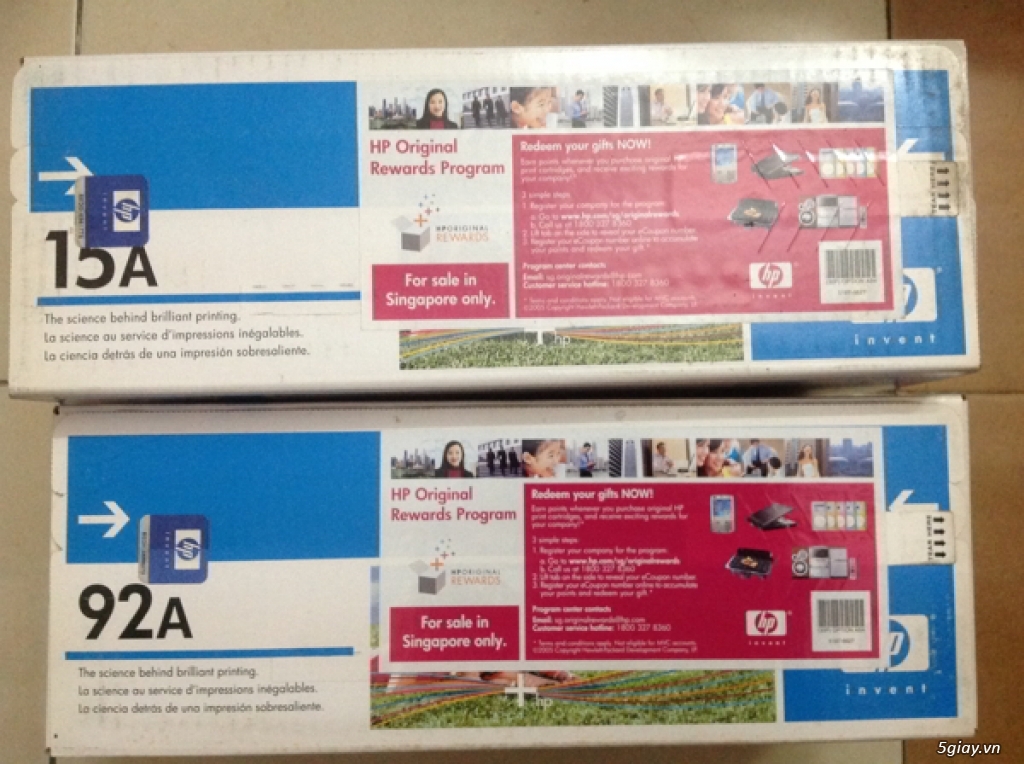 Mực in HP 15A Black Original LaserJet Toner Cartridge (C7115A) - 1