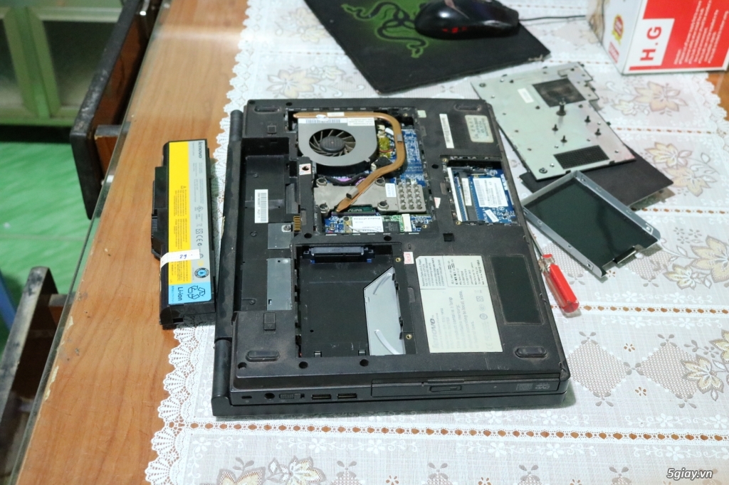 Rã xác laptop lenovo G410 chưa qua sửa chữa - 3
