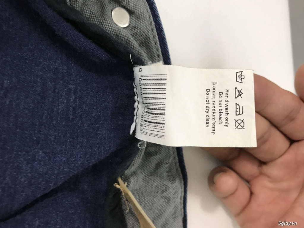 Quần jeans john galliano , made in italy , đẳng cấp toàn cầu . - 21