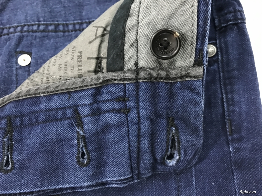 Quần jeans john galliano , made in italy , đẳng cấp toàn cầu . - 17