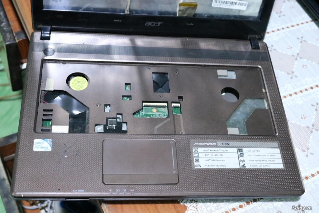 Rả xác laptop Acer 4738Z bán linh kiện chưa qua sửa chữa nha:) - 3