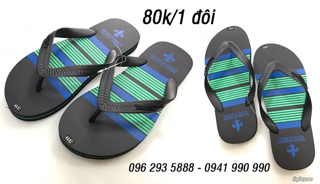 Dép Tông Nam đi biển,Hàng Thailand,VNXK.Aber,Mixstar,Nike,Converse,Havaianas.Màu sặc sỡ,Giá cực rẻ - 31