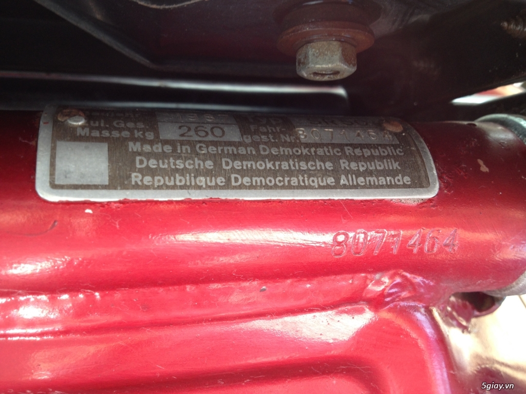 xe cổ simson 1987 SR50 tay côn - 7