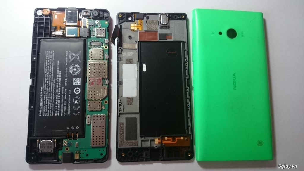 Bán Xác Samsung s4 gt-i9505 và Nokia lumia 730 - 2