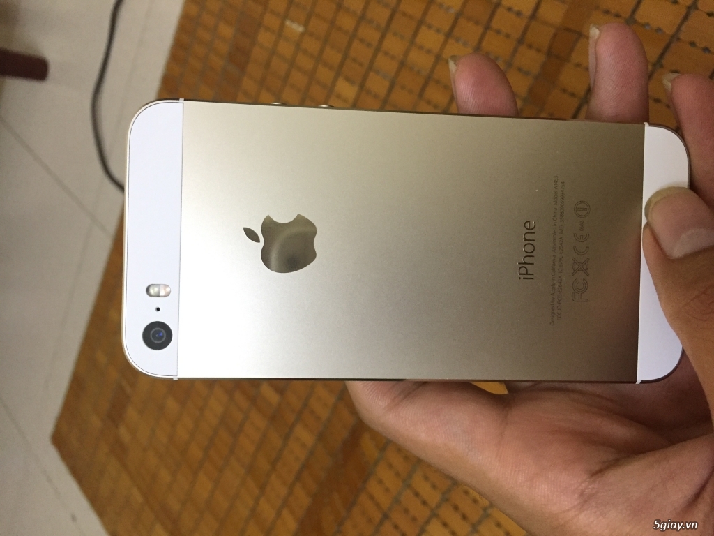 Cần tiền bán iPhone 5s gold,32G, như mới! - 2