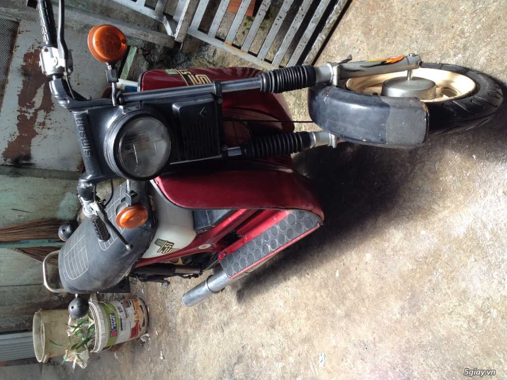 xe cổ simson 1987 SR50 tay côn - 3