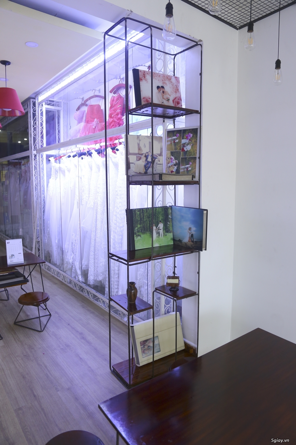 BÀN GHẾ NỘI THẤT TRANG TRÍ QUÁN CAFE - 20