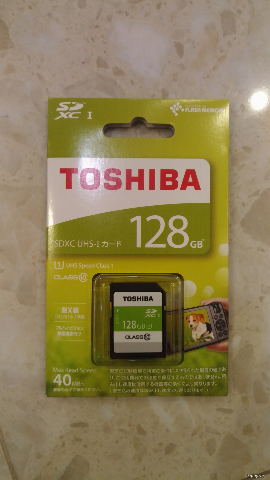 Thẻ nhớ  SDXC Toshiba 128GB Class 10 UHS-I Made in Japan