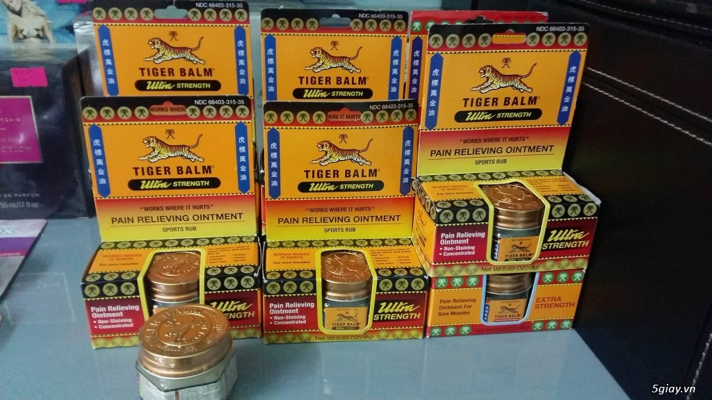 HCM - dầu cù là con hỗ Tiger Balm hàng Mỹ xách tay - 16