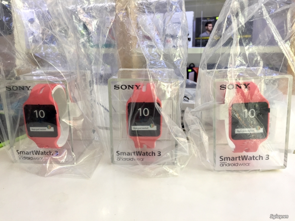Sony Smartwatch 3 thời trang, cá tính mới 100% fullbox. Giá sốc 3tr/c - 4