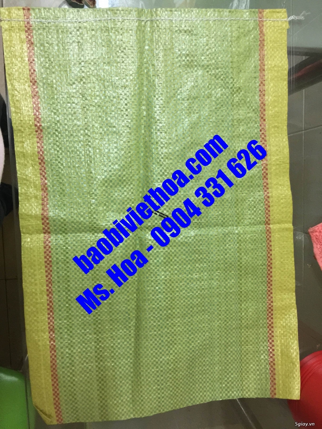 Bao đựng gạo làm từ thiện 5kg, 10kg, 25 kg. Ms. Phương 0938 68 16 26 - 3